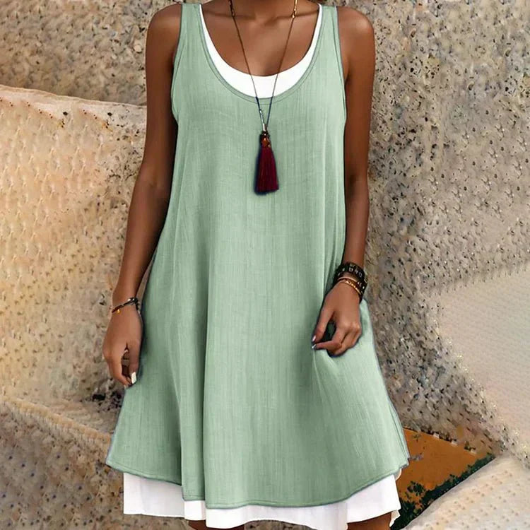 Cove | Women's Sleeveless Midi Dress — Casual Summer Style