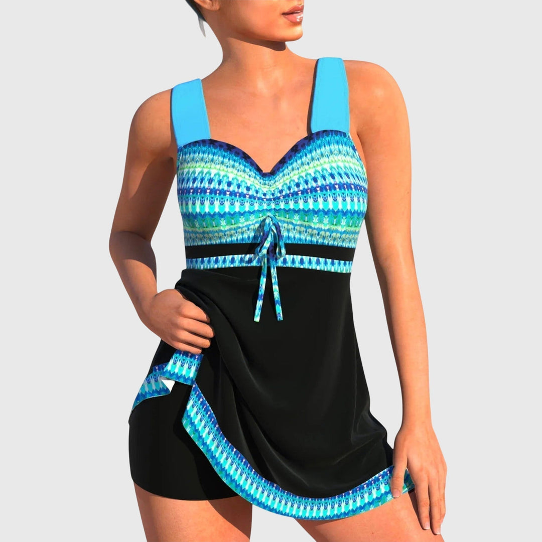 Cora™ | Skirted Tummy Coverage Swimdress