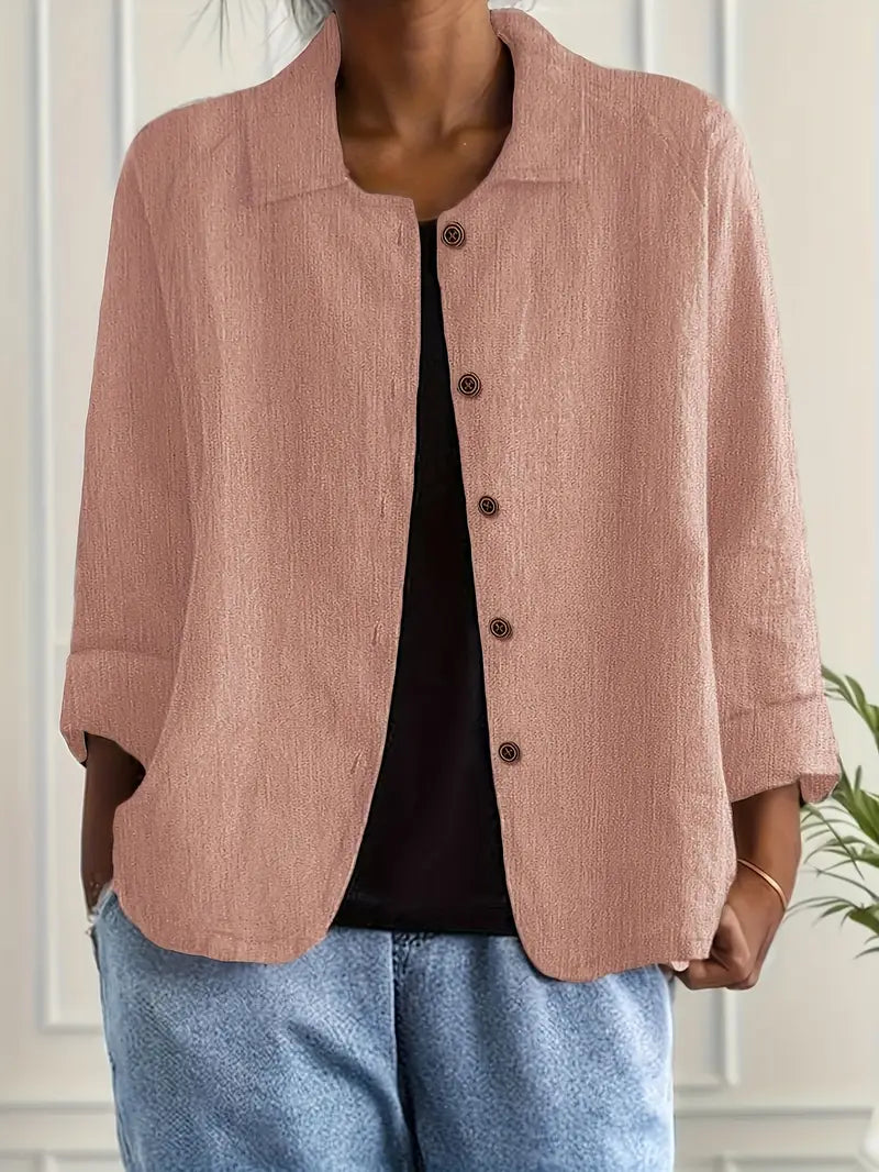 Sofia™ | Women's Lightweight Layering Blouse — Classic Fit