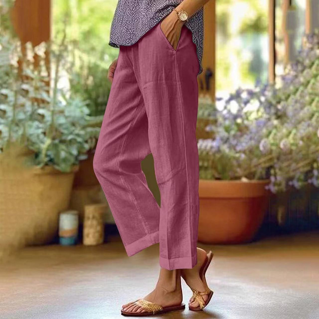 Abigail | Coastal Breeze Trousers