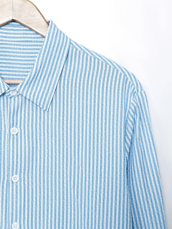 Clayton | Men's Striped Long Sleeve Shirt