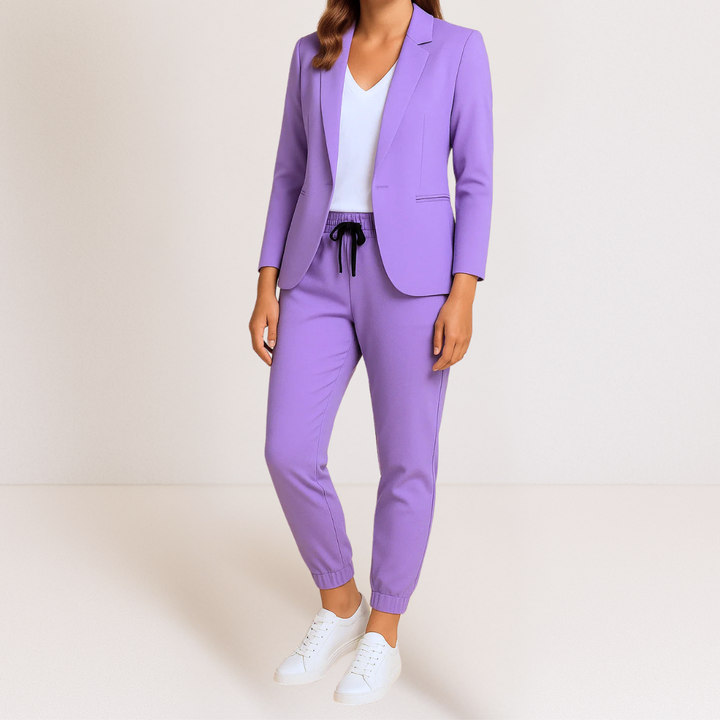 Nancy - Women's Relaxed Suit Set — Chic Everyday Style