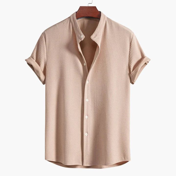 Cyrus™ | Refined Stand-Collar Shirt