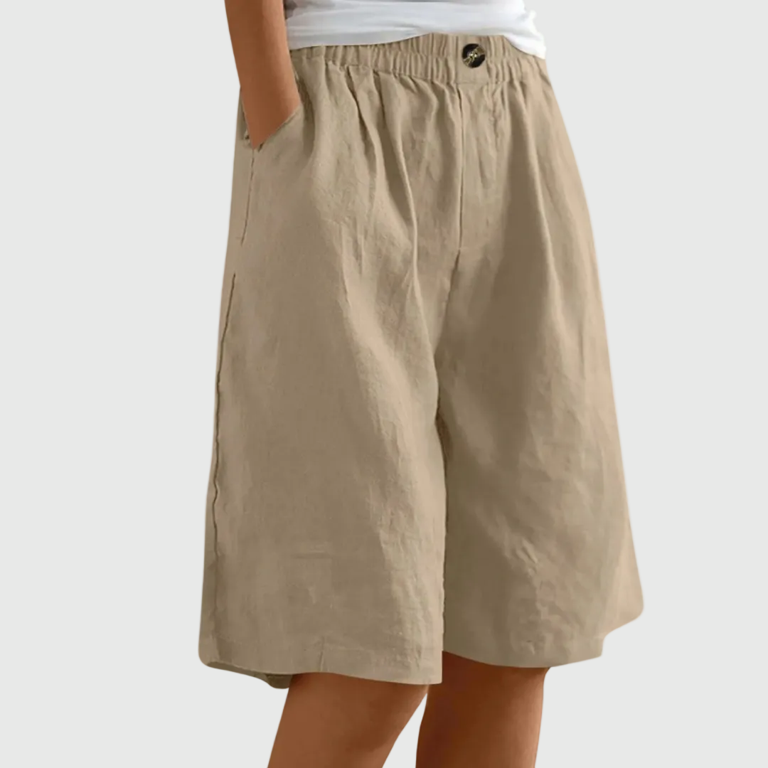Miley | Women's Relaxed Knee-Length Shorts for Summer