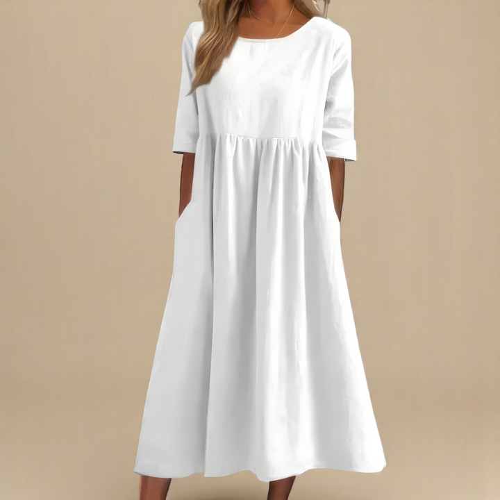 Mina™ | Airy Cotton Dress