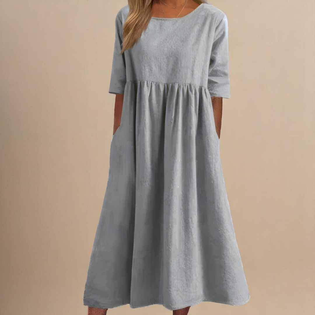 Mina™ | Airy Cotton Dress