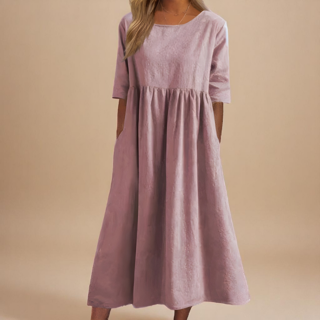 Mina™ | Airy Cotton Dress