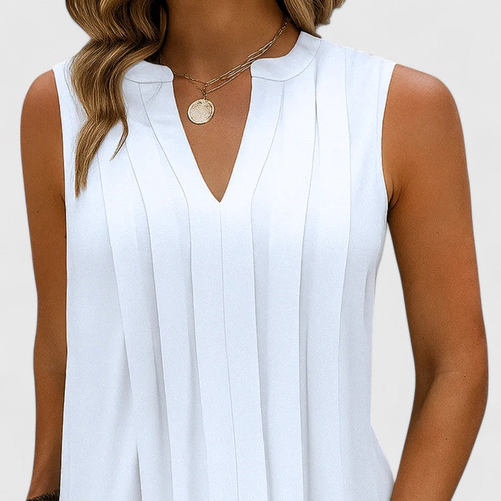 Clarhild™ | Elegant Flattering Dress with V-Neck