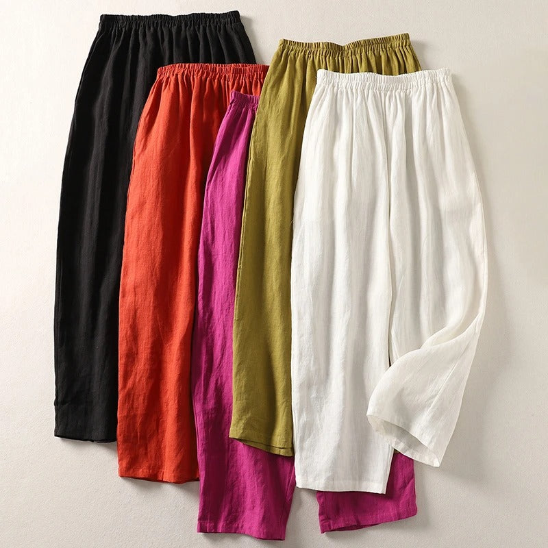 Ruth | Women's Relaxed Wide-Leg Pants — Everyday Chic