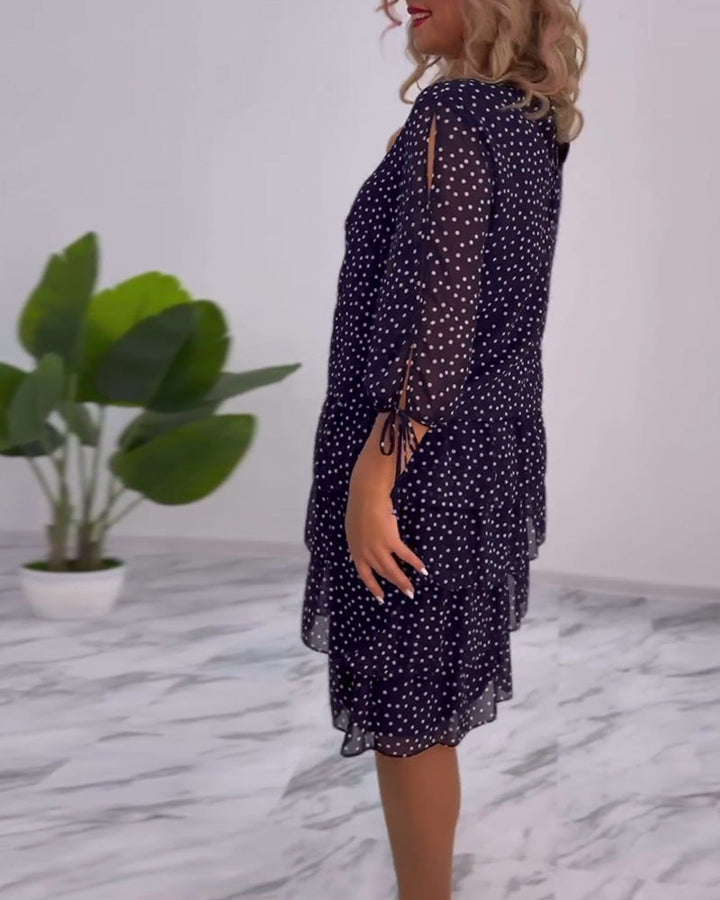 Sienna | Women's Elegant Knee-Length Winter Dress