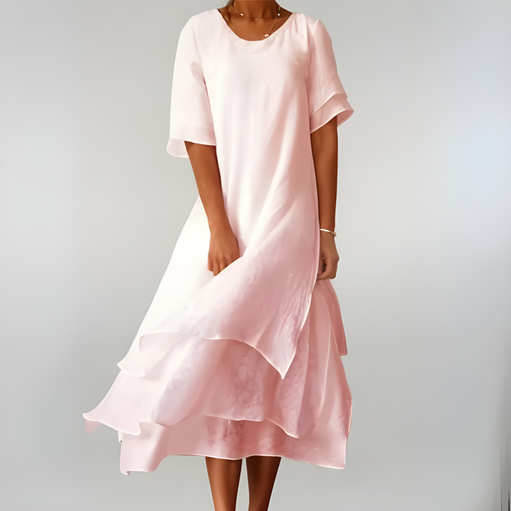 AGNÈS | Women's Lightweight Maxi Dress — Elegant Summer