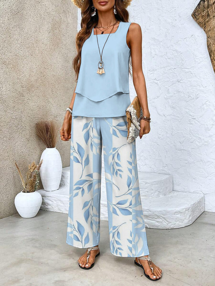 Averie - Women's Elegant Two-Piece Summer Set