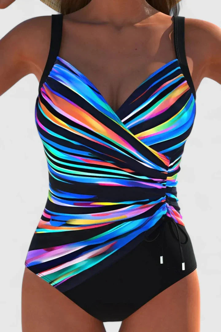 Sorynelle | Women's Elegant High-Waist One-Piece Swimsuit