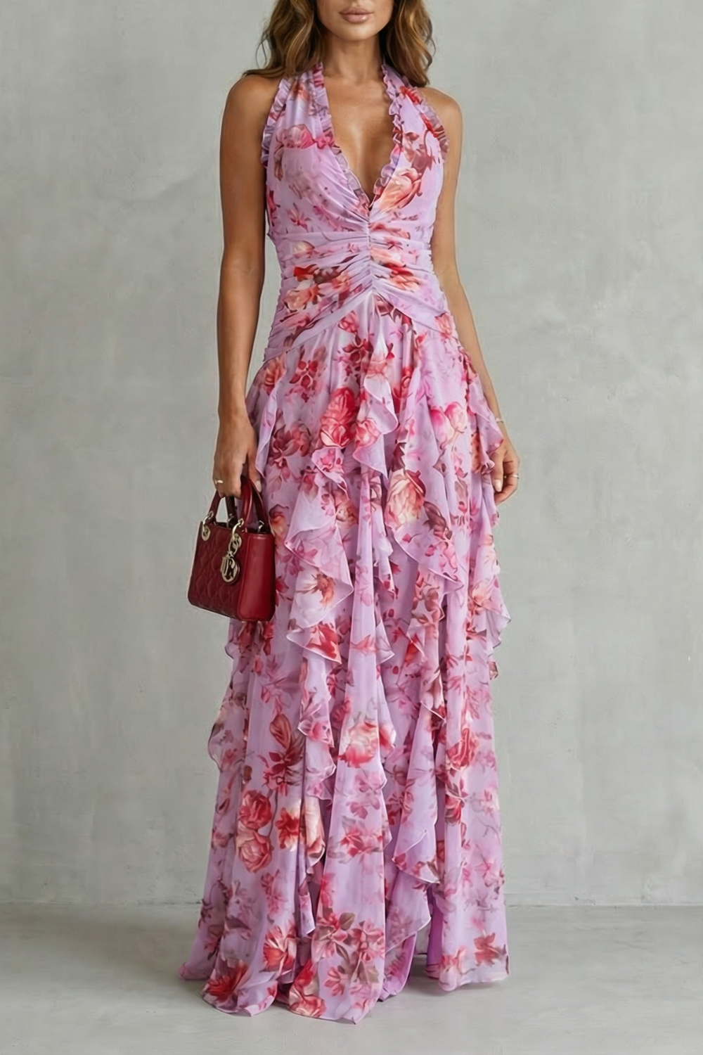 Bella™ | Halter Maxi Dress