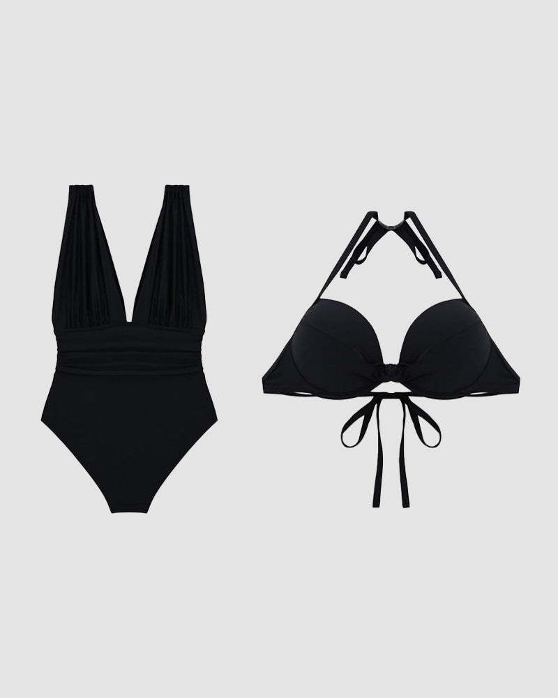 Maxine™ | Luxury Deep-V Sculpting Swimsuit
