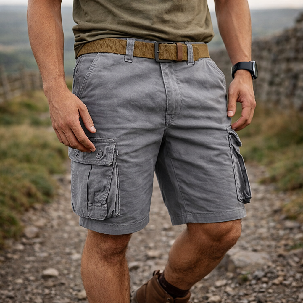 Alex™ | Multi-Pocket Cargo Shorts