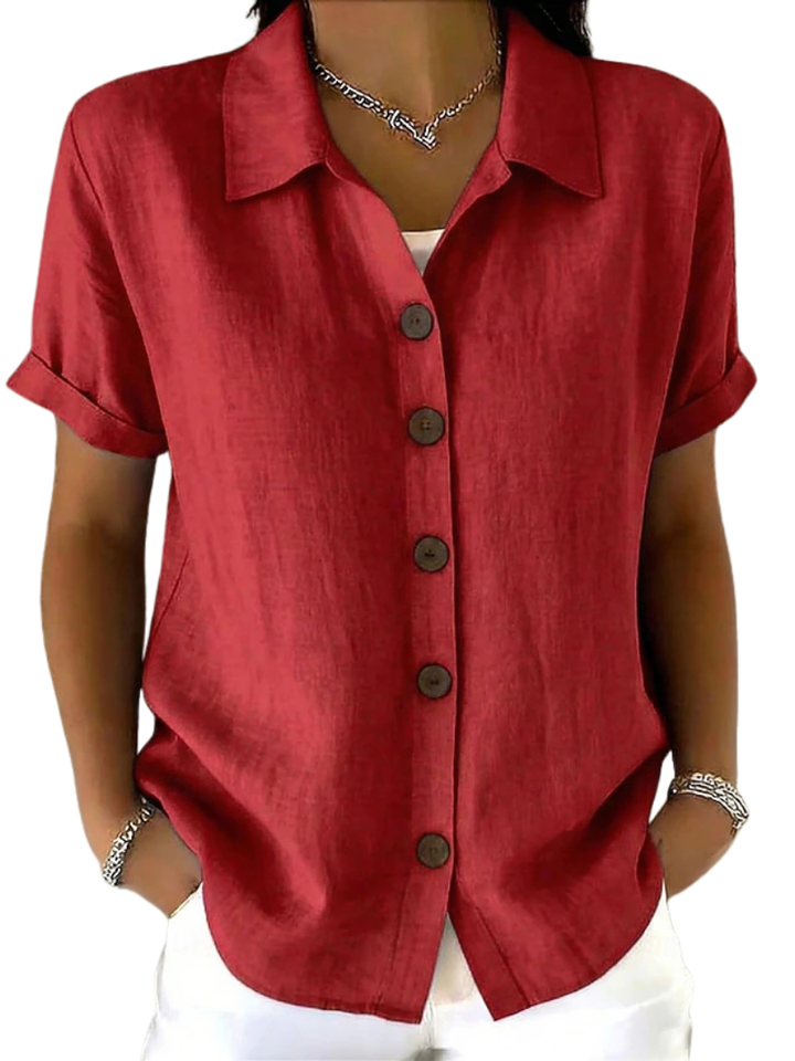 Gracie™ | Relaxed Short Sleeve Women's Shirt