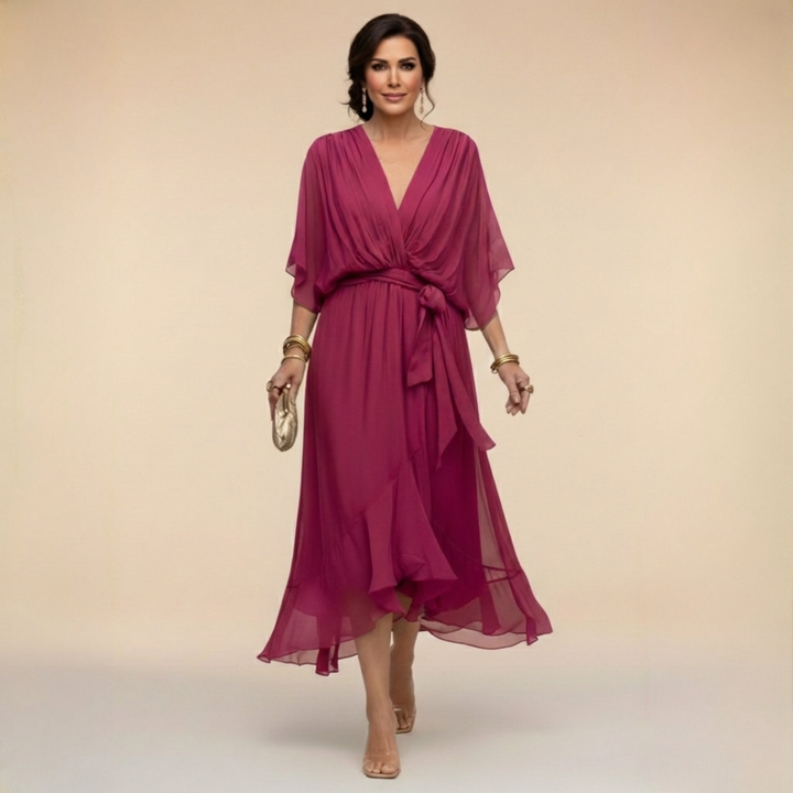Hannah | Chiffon Dress