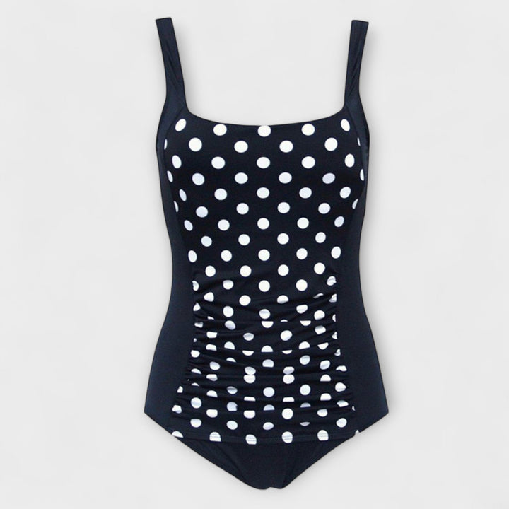 Retro Padded Swimsuit — Women's Vintage One-Piece Swimwear