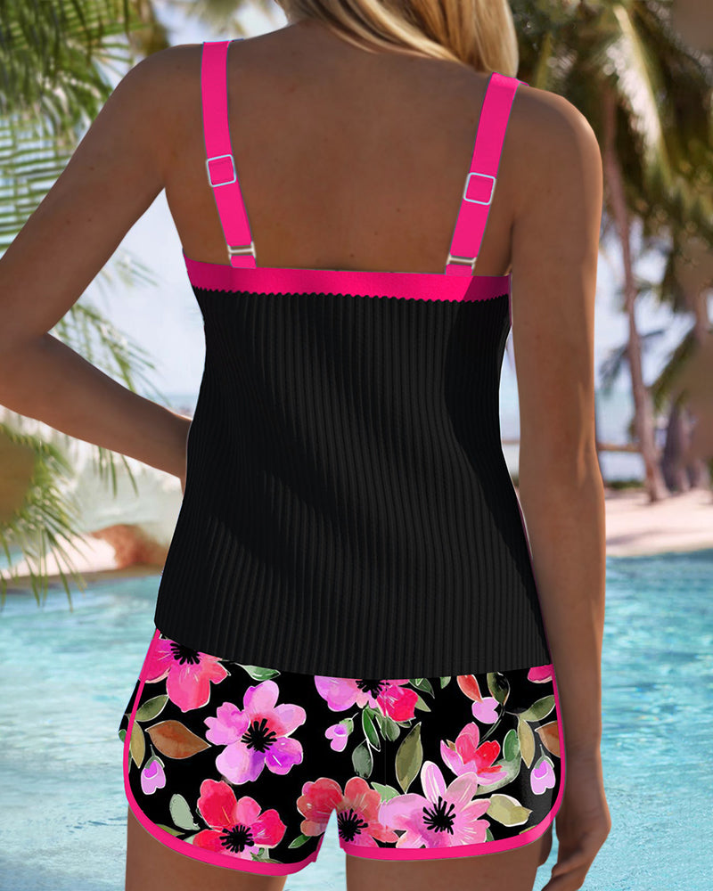 Donna | Two Piece Beach Tankini Pants