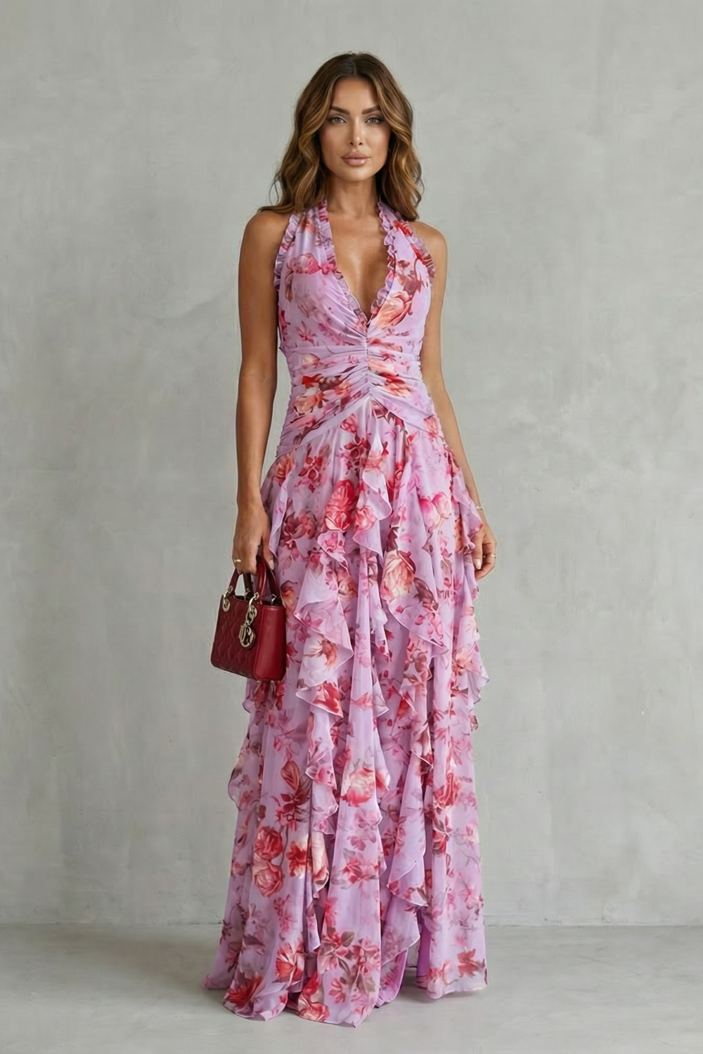 Bella™ | Halter Maxi Dress