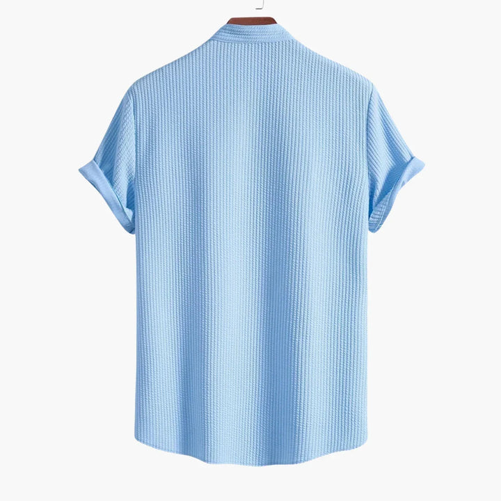 Cyrus™ | Refined Stand-Collar Shirt