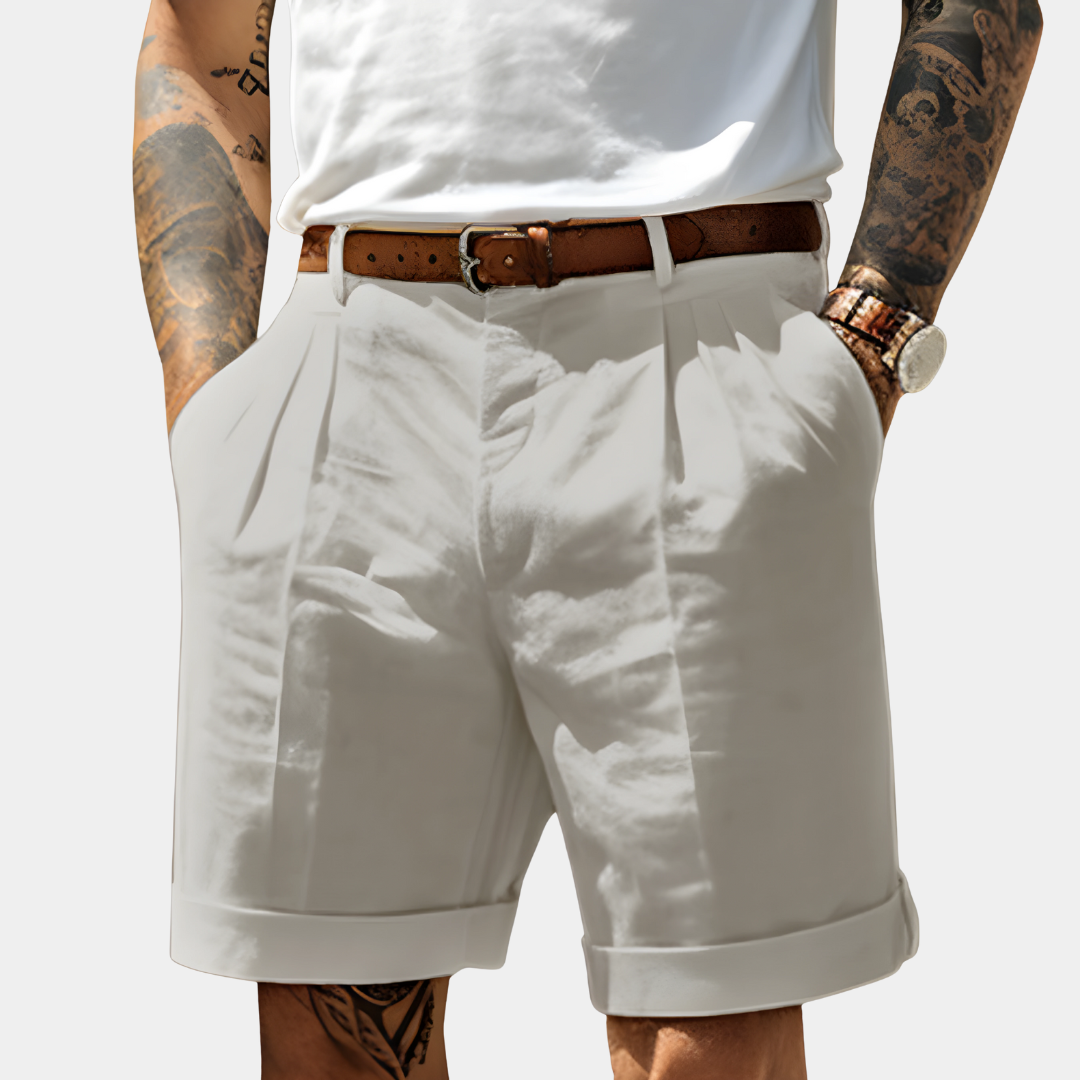 Nathan | Comfortable Cotton Shorts