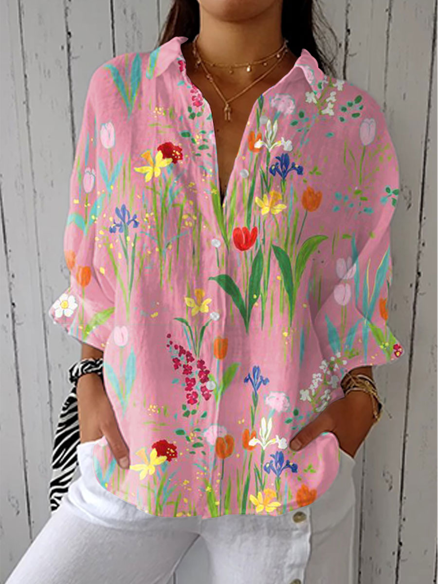 Emily | Spring Garden Blouse
