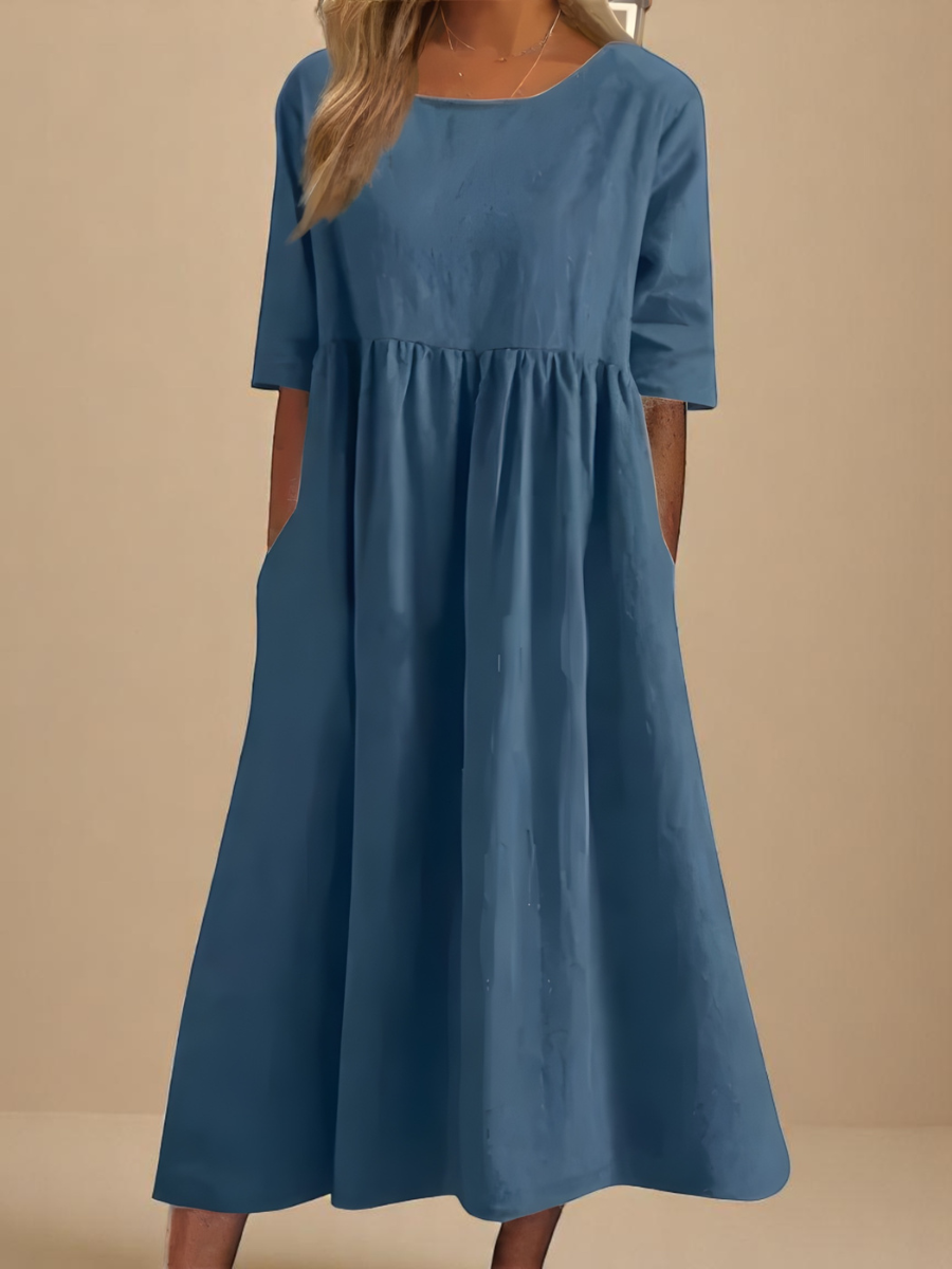 Mina™ | Airy Cotton Dress