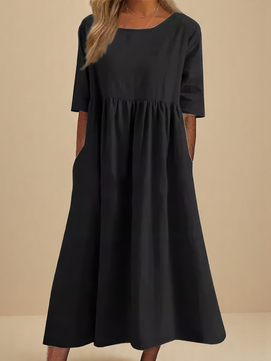 Mina™ | Airy Cotton Dress
