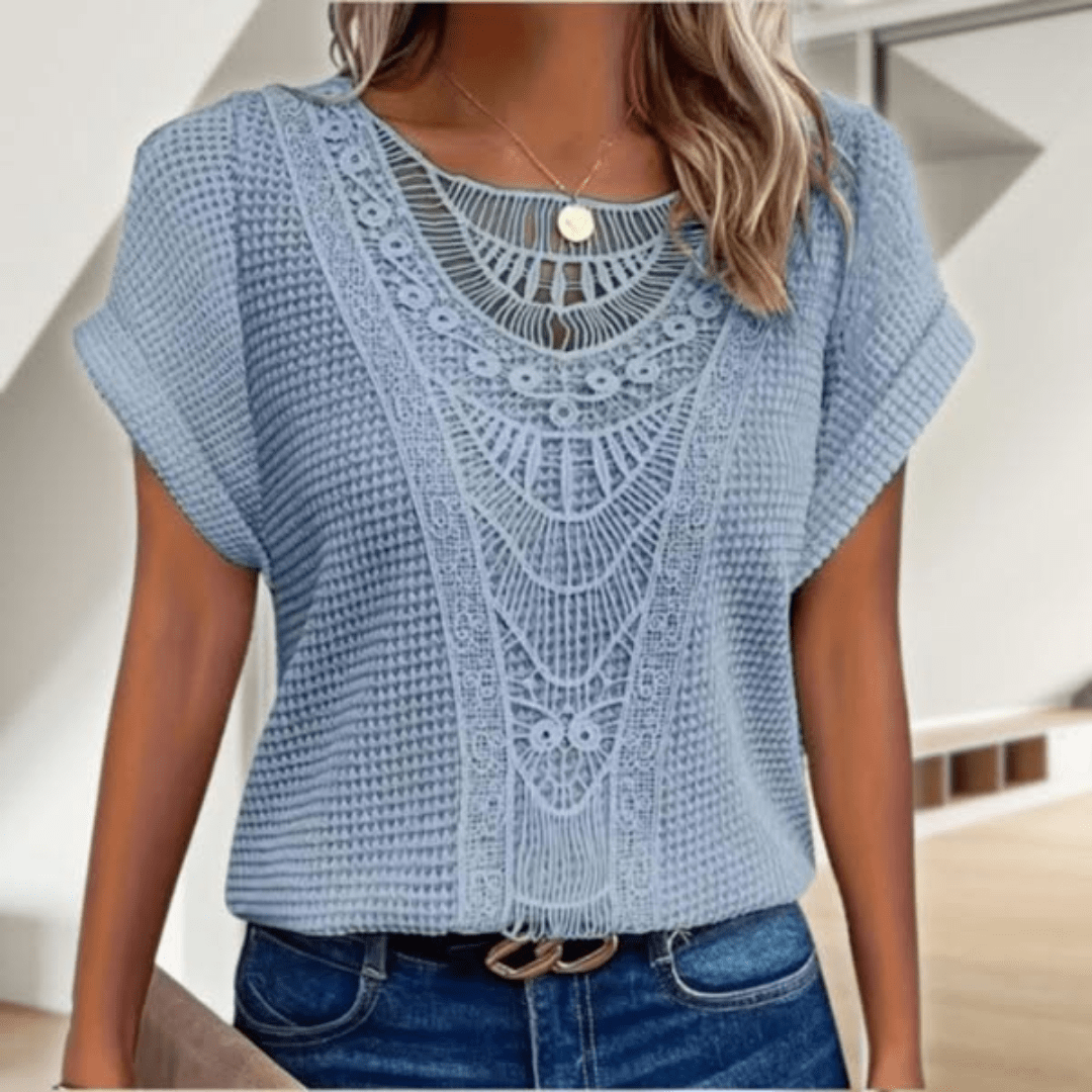 SAWYER | Women's Boho Breezy Top — Elegant Ibiza Style
