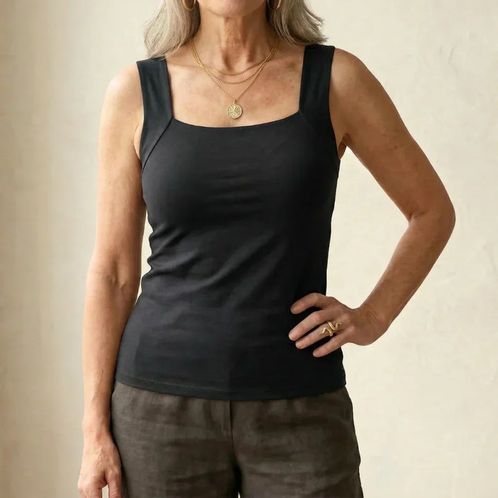 Lydia | Built-In Comfort Bra Tank Top