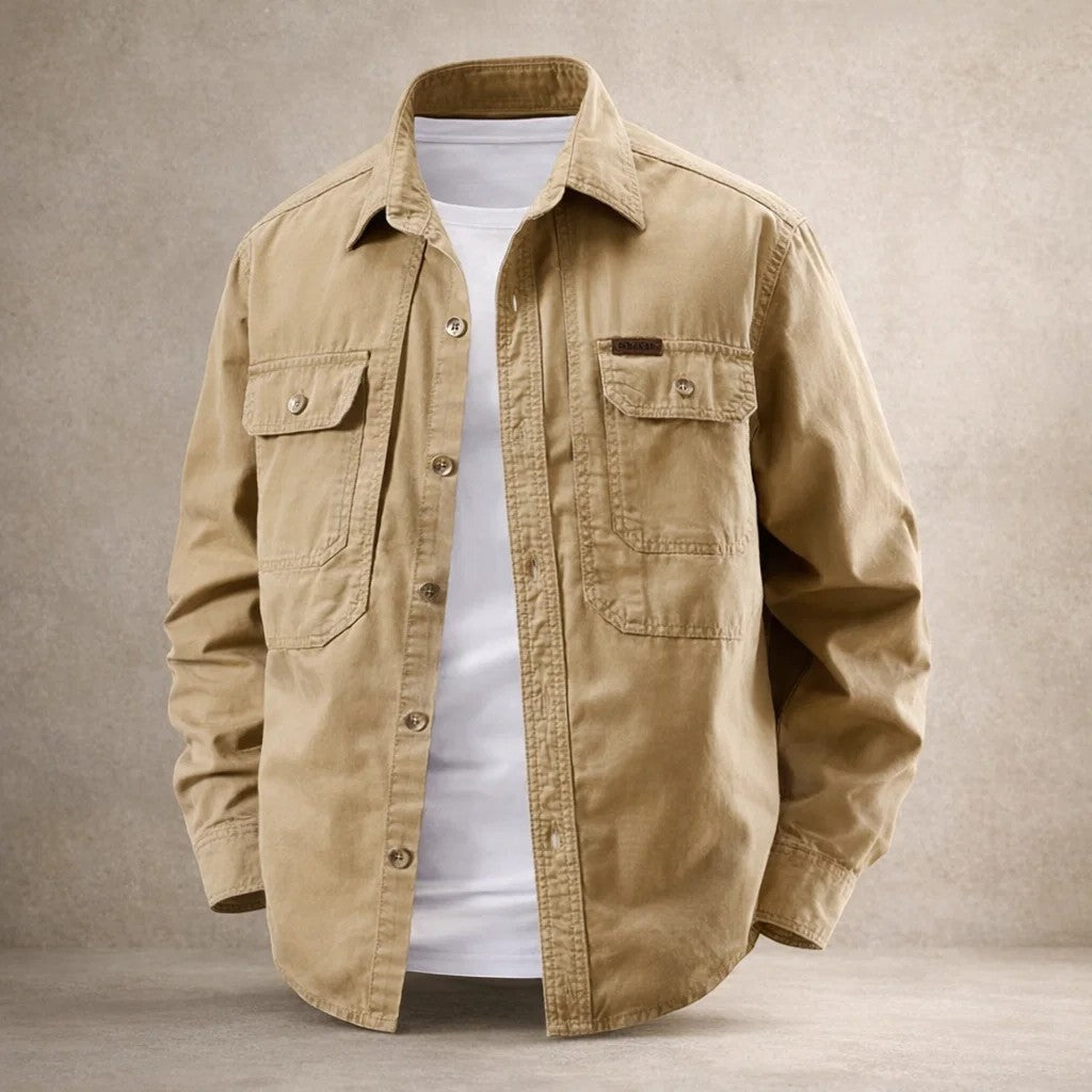 Gabriel | Cotton Overshirt