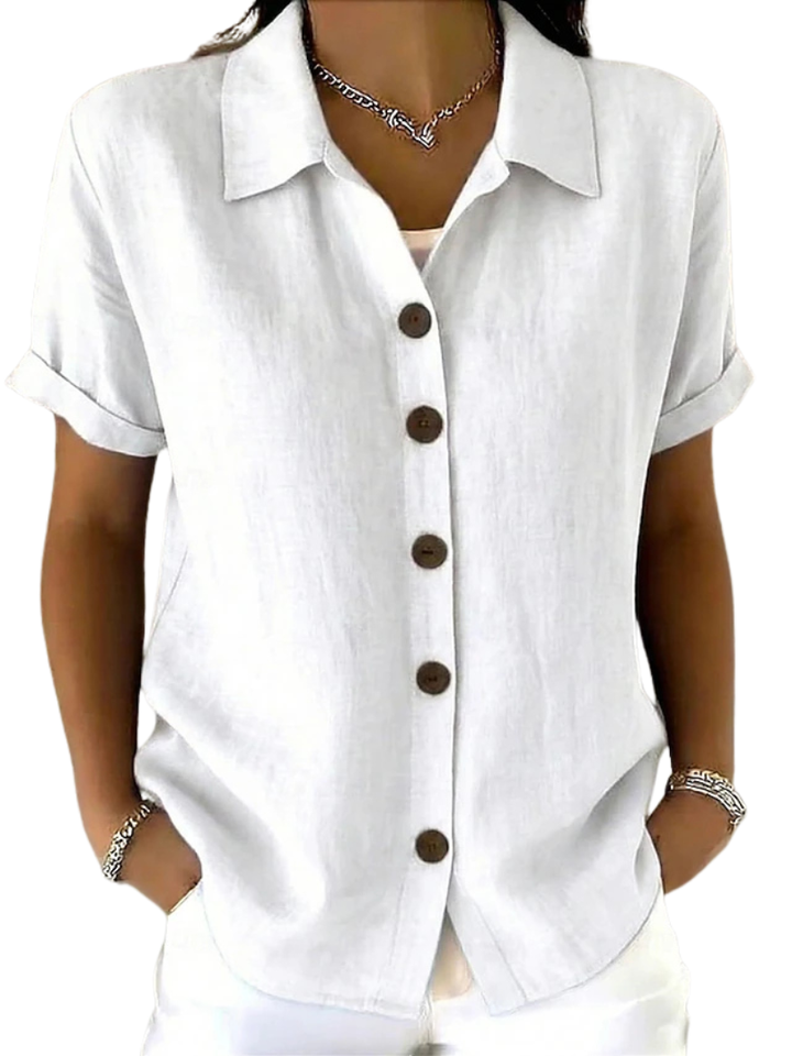 Gracie™ | Relaxed Short Sleeve Women's Shirt