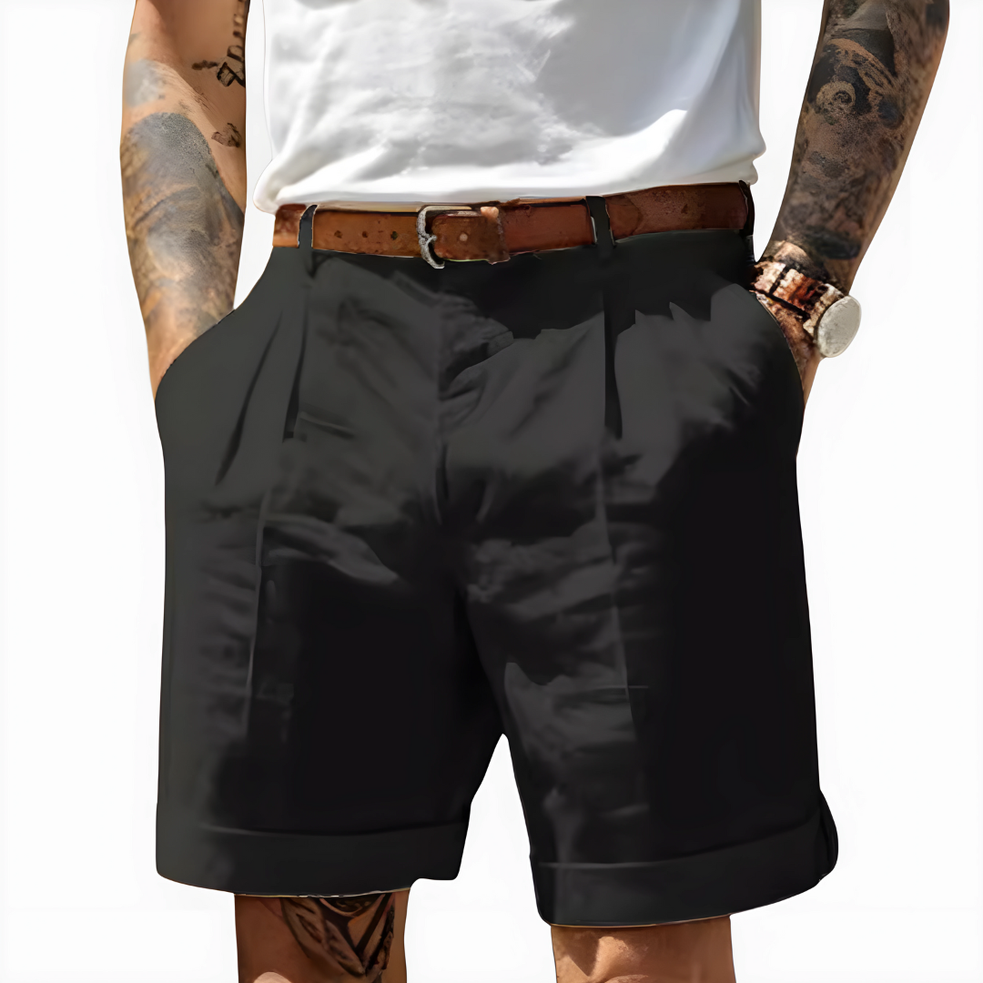 Nathan | Comfortable Cotton Shorts