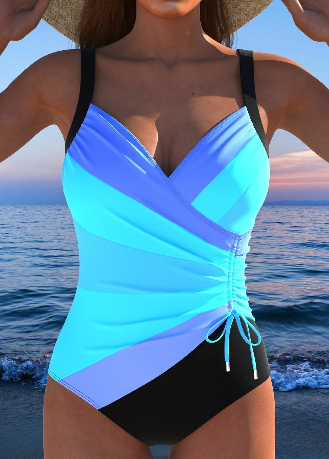 Maya™ | Luxury Colorful Print Swimsuit