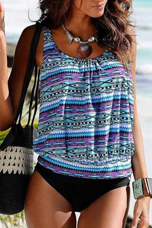 Sierra™ | Aztec Tummy Coverage Swimset