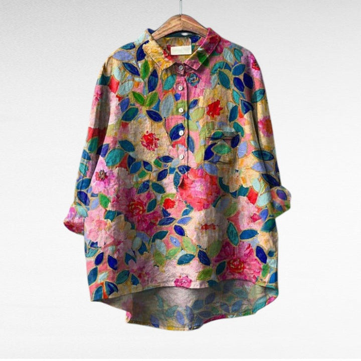 Luna | Classic Floral Blouses