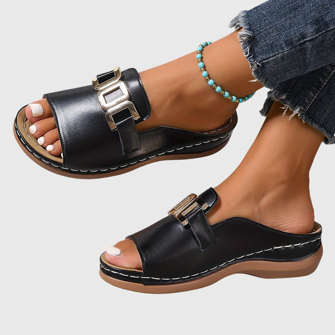 Bella | Comfy Buckle Sandals