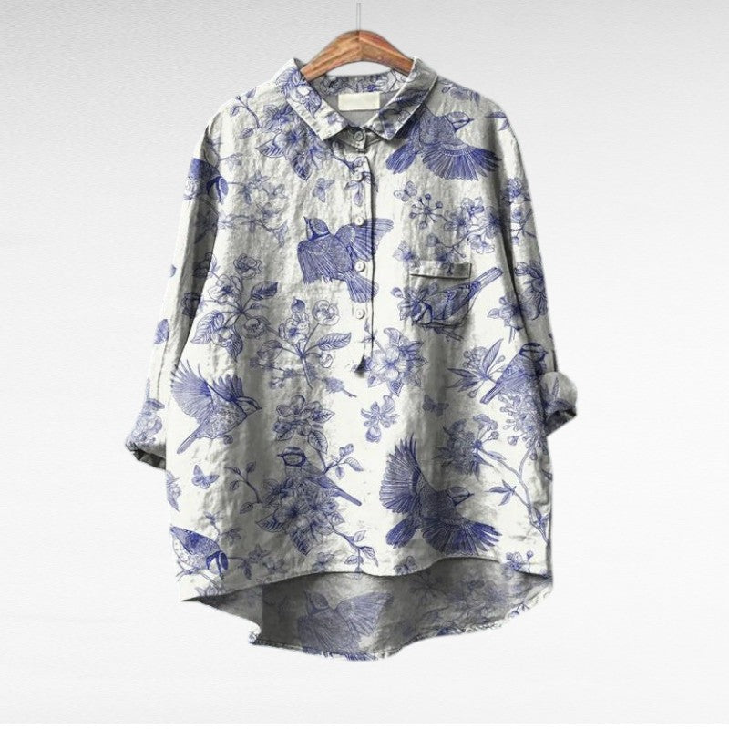 Luna | Classic Floral Blouses