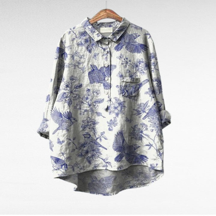 Luna | Classic Floral Blouses