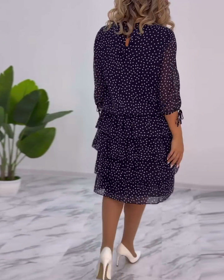 Sienna | Women's Elegant Knee-Length Winter Dress