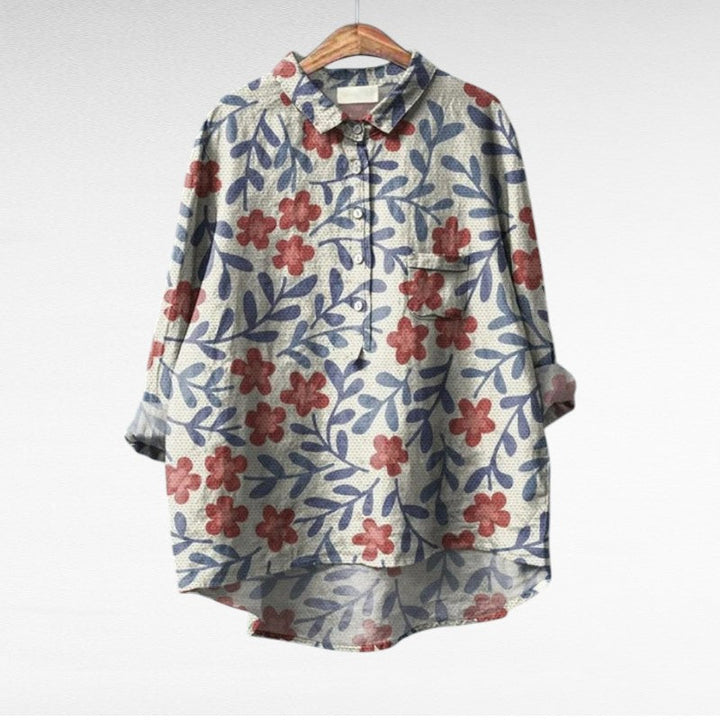 Luna | Classic Floral Blouses