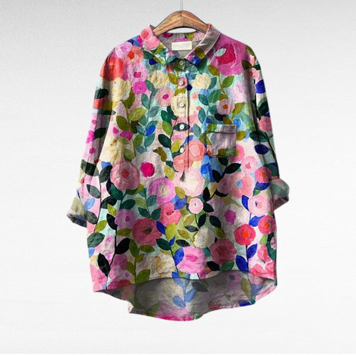 Luna | Classic Floral Blouses