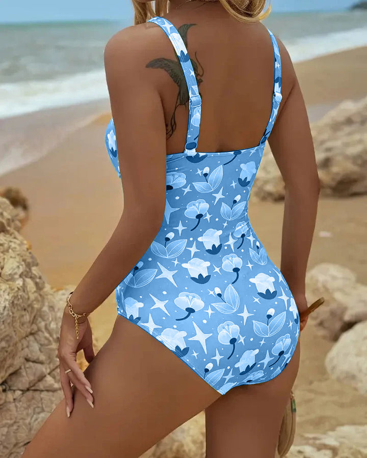 Sarah | One Piece Printed Tankini