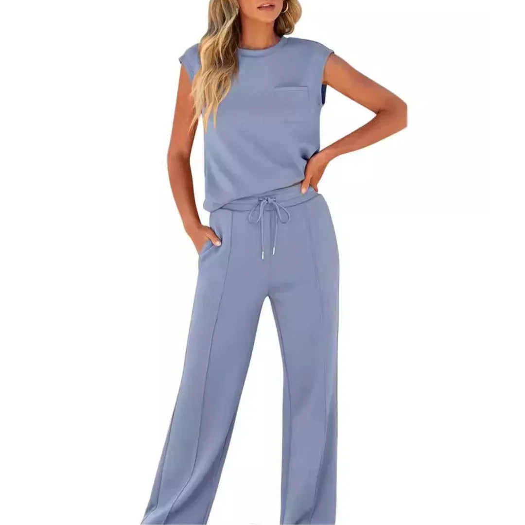 Elle | Women's Soft Lounge Co-Ord Set — Relaxed Fit