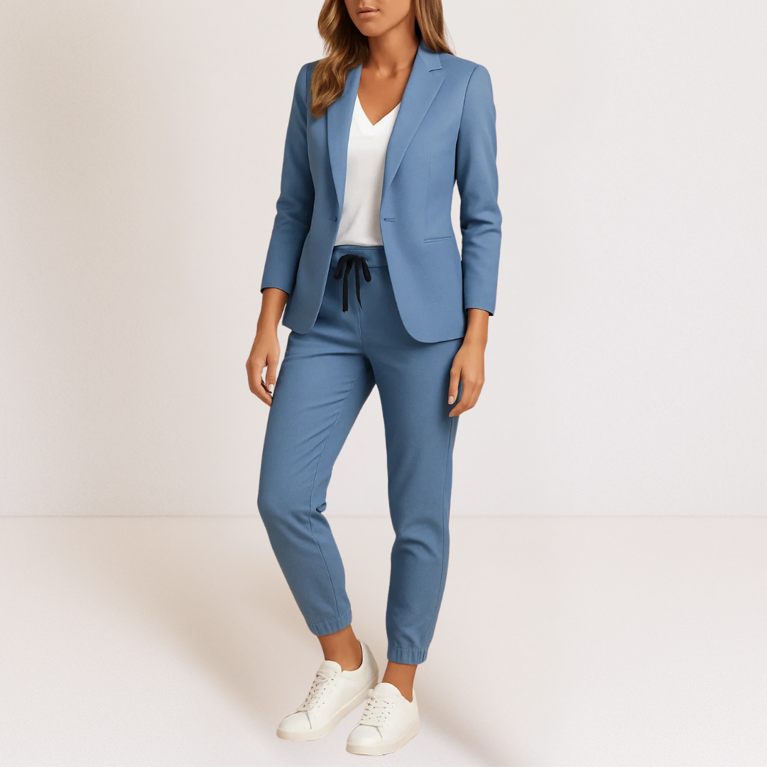 Nancy - Women's Relaxed Suit Set — Chic Everyday Style
