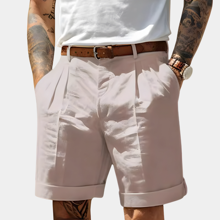 Nathan | Comfortable Cotton Shorts