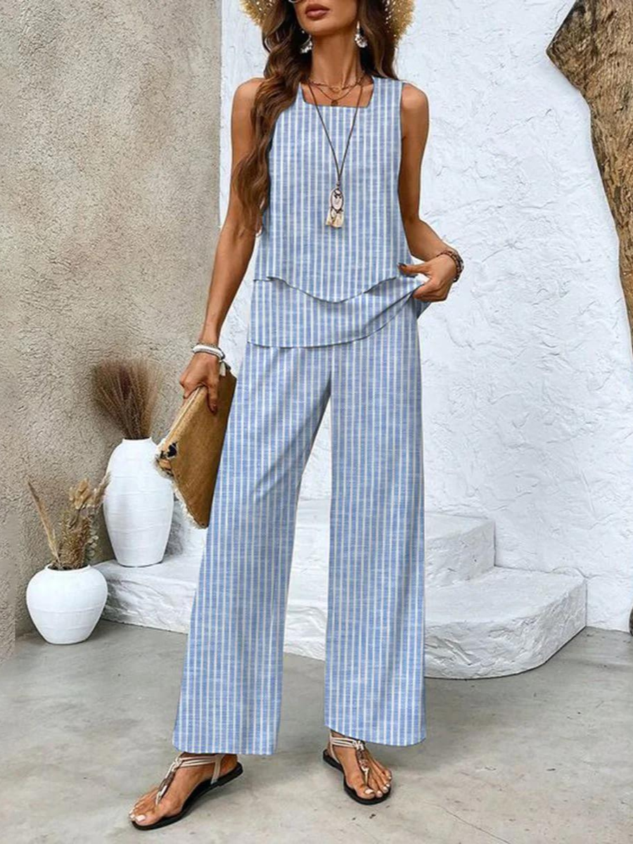Averie - Women's Elegant Two-Piece Summer Set
