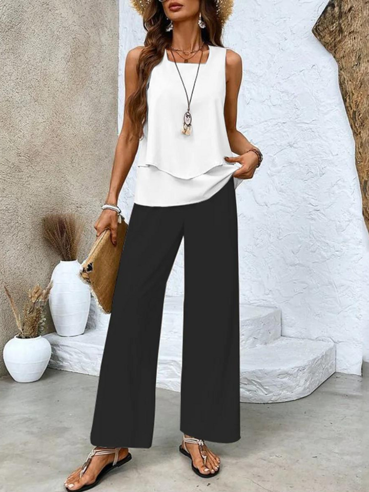 Averie - Women's Elegant Two-Piece Summer Set